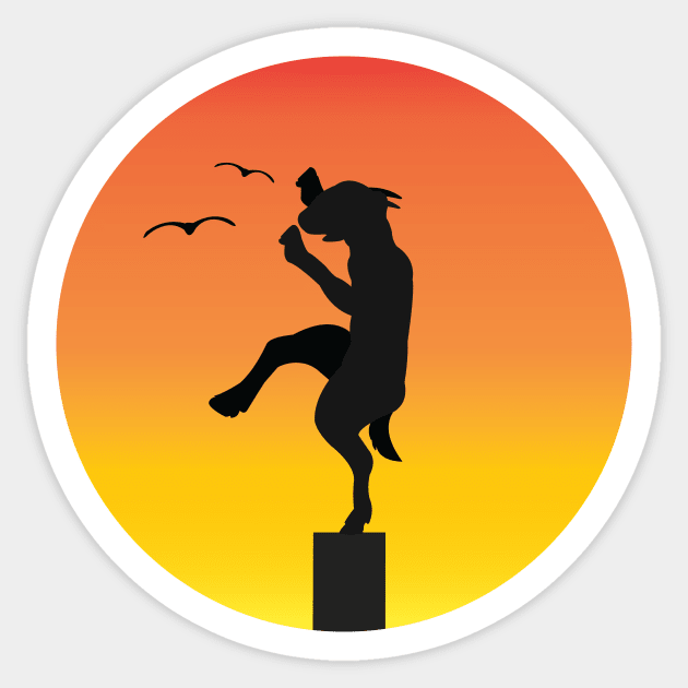 Karate kid Sticker by JP